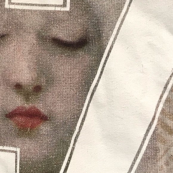 Givenchy Madonna 17 Graphic Cotton T Shirt Top Short Sleeves Unisex Crew Black L - Picture 9 of 16